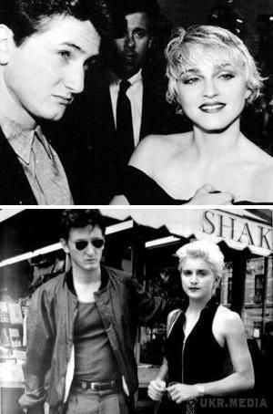 Шон Пенн і Мадонна - ревнощі, любов і ненависть (фото). Їх шлюб тривав, не багато не мало для зоряної пари - чотири роки. 