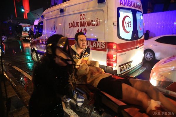  У Стамбулі в результаті новорічного теракту загинуло 16 іноземців. В результаті нападу терориста на стамбульський нічний клуб загинули 39 людей, 69 госпіталізовані