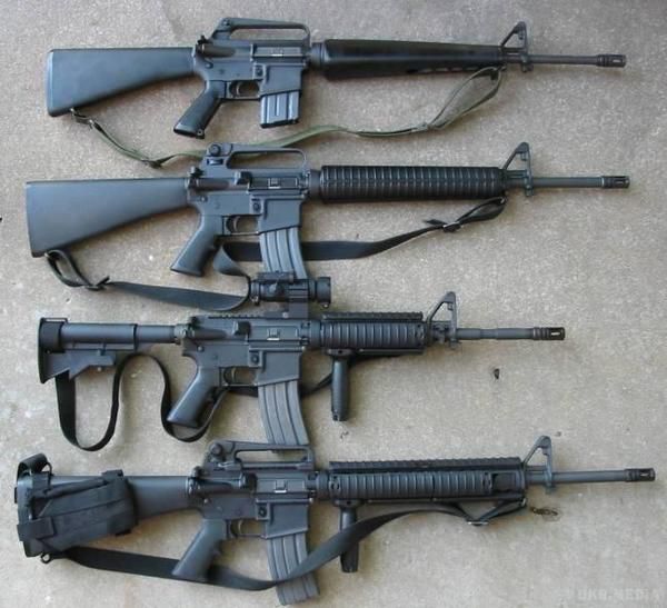 Україна вироблятиме американські автомати М16. Гвинтівка М16 знаходиться на озброєнні в 40 країнах світу.