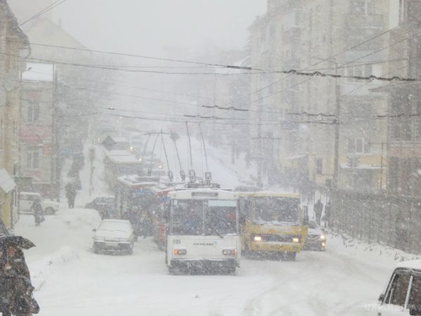 Українців попередили про снігову бурю. На різдвяні вихідні синоптики обіцяють українцям снігову бурю