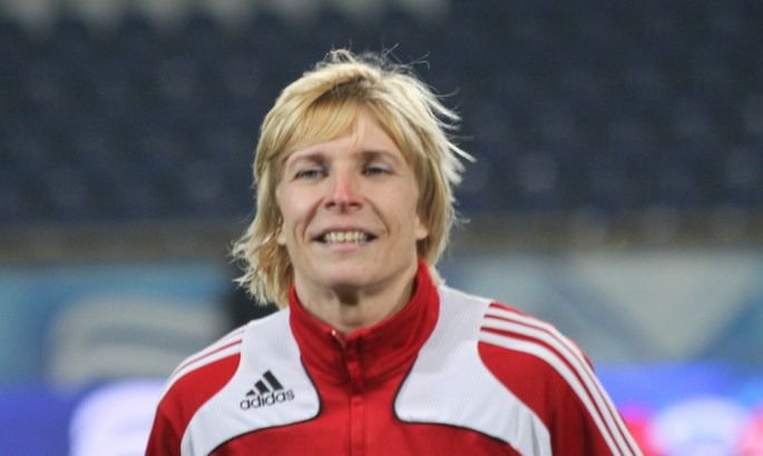 Єдина українська жінка-лайнсмен кар'єру футбольного арбітра. Наталії Рачинській виповнилося 46 років.