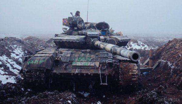 Два населені пункти Донбасу сьогодні розстрілювали танком і БМП - штаб АТО. В районі Авдіївки по наших позиціях вогонь вів танк.
