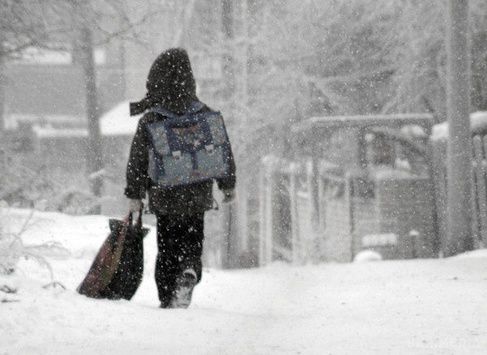 Через люті морози у двох областях скасували заняття у школах. На Харківщині через несприятливі погодні умови скасували заняття у 24 школах. 