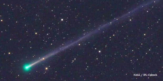 До Землі направляється комета з зеленим світінням. 11 лютого дуже близько до Землі підійде комета Хонда - Мркоса - Пайдушаковой (або 45P)