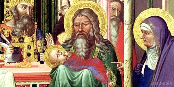 16 лютого - день пам'яті праведного Симеона і пророчиці Анни. Святий Симеон Богоприємець - один з перших перекладачів Святого Письма на грецьку мову.