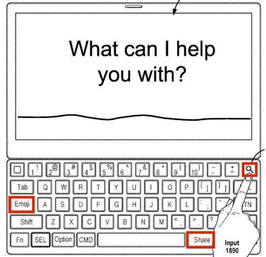 Apple запатентувала клавіатуру з незвичайними клавішами (фото). Apple подала заявку на патент, в якому міститися креслення нової Smart Keyboard для iPad.