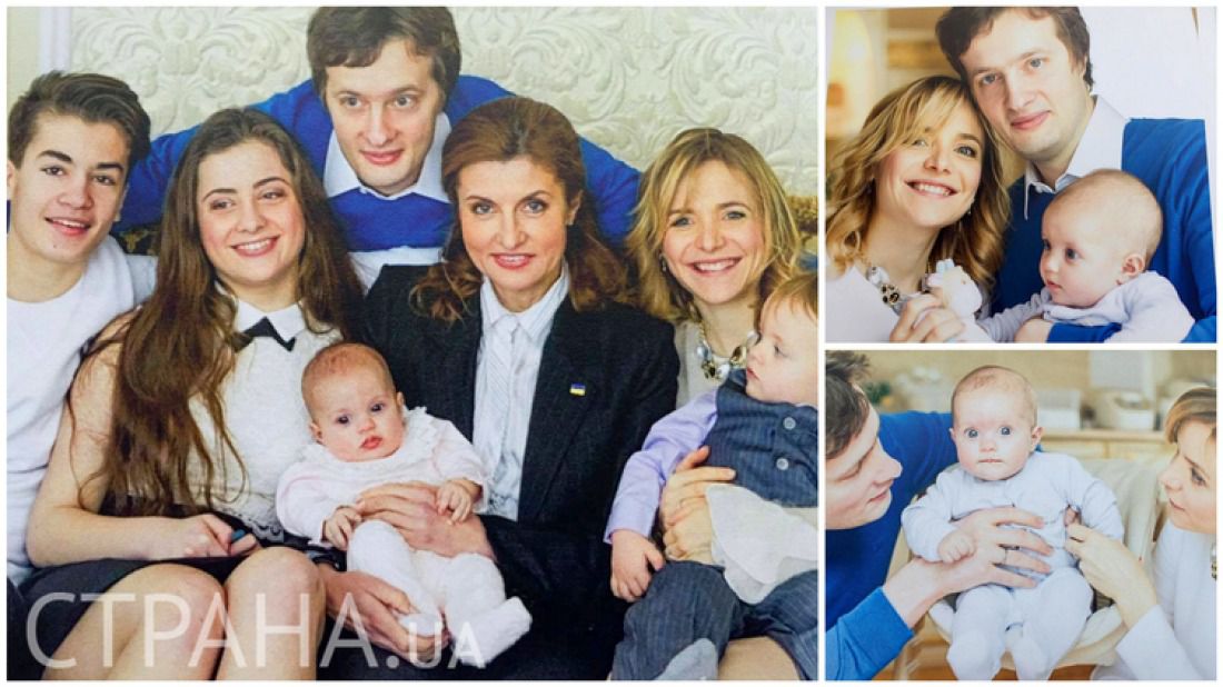 Як виглядають онуки Президент України -  у Мережу потрапили перші фото малюків. Президент України Петро Порошенко показав фото своїх онуків, які є дітьми його старшого сина Олексія.