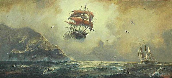 Легенда про Летючого Голландця. Серед усіх морських міфів і легенд, мабуть, одна з найбільш відомих – легенда про Летючого Голландця. Багато людей повідомляли про те, що бачили судно капітана Ван дер Деккена з тих пір, як воно затонуло в 1641 році.