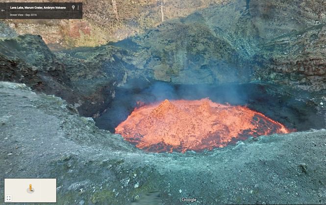 Google дозволить побачити вулкан всередені. Це просто феноменальне відчуття, коли ти стоїш на краю кратера та відчуваєш цей жар на своїй шкірі.