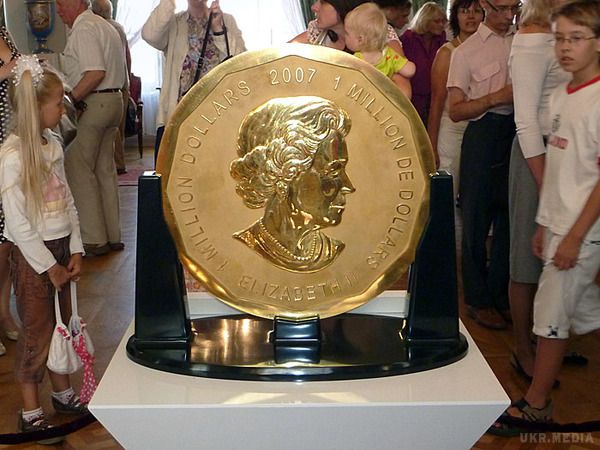 У Берліні з музею викрали 100-кілограмову золоту монету. У ніч на 27 березня з художнього Музею Боде, що в Берліні, викрали 100-кілограмову золоту монету, яка перебувала там з 2010 року. 