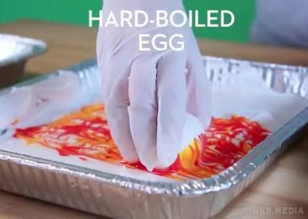 Як прикрасити яйця на Великдень з допомогою піни для гоління - мармурові яйця. Великдень у 2017 році святкуватимуть 16 квітня. 