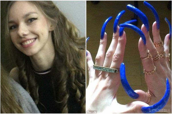 Німецька школярка 3 роки не стригла нігті і дуже пишається результатом (фото). 16-річна Симона Тейлор живе в Німеччині. У 14 років дівчина вирішила, що пилка і манікюрні ножиці не потрібні їй зовсім, і перестала стригти нігті.