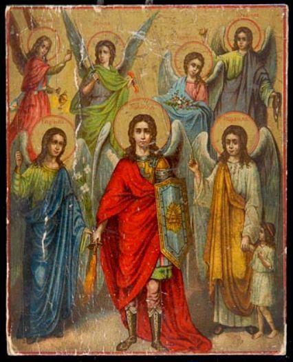 8 квітня - Святкування Собору Архангела Гавриїла. Архангел Гавриїл входить в сонм вищих Ангелів — безсмертних безтілесних духів, служителів Божих, створених Богом раніше людини. 