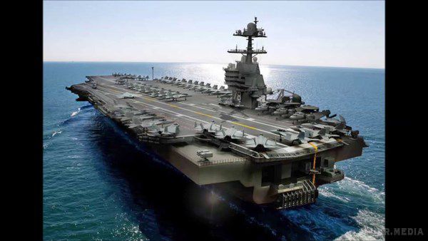 У США почалися морські випробування найбільшого в світі авіаносця. Авіаносець надійде на озброєння американських ВМС у вересні.