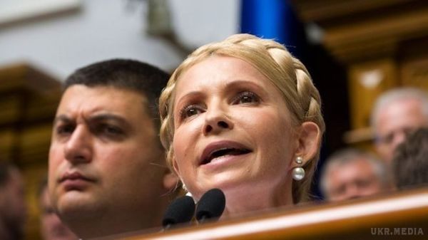 Тимошенко намагається змістити Гройсмана. "Батьківщина" зареєструвала проект постанови про визнання роботи Кабміну незадовільною