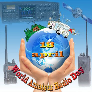18 квітня - Всесвітній день радіоаматора. Нашими надійними помічниками є радіо - і телевізійні приймачі та передавачі 