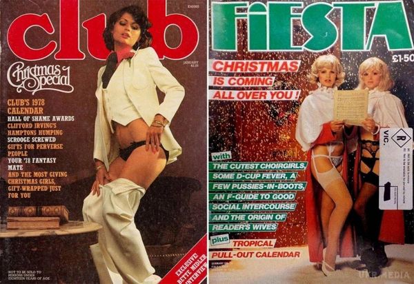Вінтажні різдвяні обкладинки чоловічих журналів з 1940 по 1990-ті роки. Своєрідний погляд на Різдво від таких відомих чоловічих журналів, як: Рlауbоу, Нustlеr, Esquire і багатьох інших чекають вас далі..