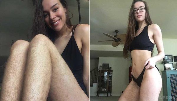 Красуня з волохатими ногами стала зіркою Instagram. Тисячі користувачів, які слідкують за всіма змінами в її зовнішності в Instagram були відверто здивовані.
