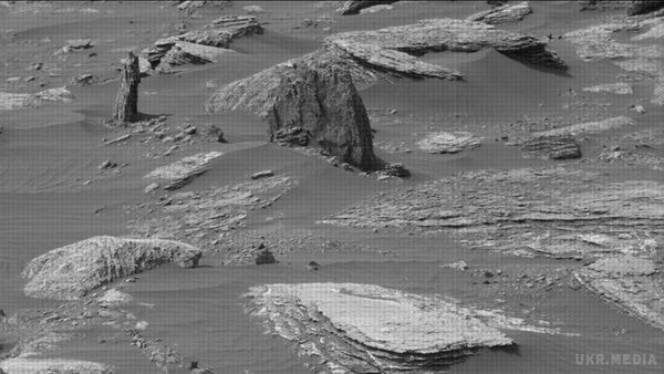 Уфологи знайшли на Марсі слід черевика і пеньок. ФОТО. Американські дослідники NASA опублікували свіжі знімки, зроблені на Марсі, на яких чітко видно слід черевика і пеньок засохлого дерева.