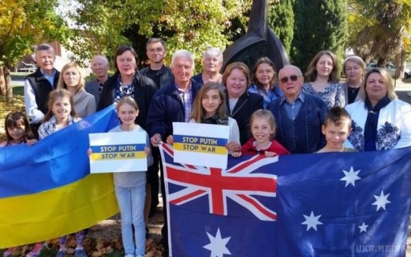 Австралійські українці ополчилися проти Путіна. Українці Австралії показали єдність нації.
