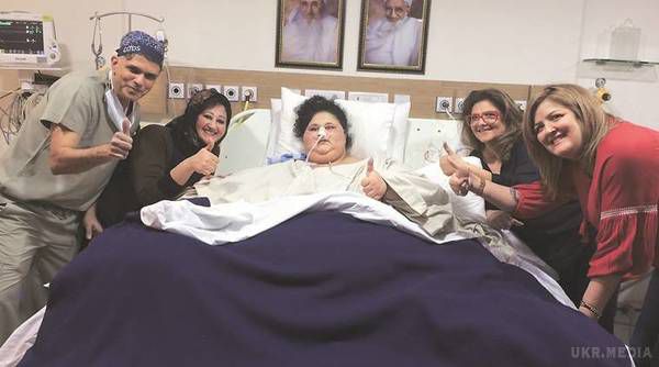 Сама товста жінка у світі яка важила 500 кілограмів схудла на 300 кілограмів. Єгиптянка Іман Ахмед яка важила 500 кілограмів переїде з лікарні в Мумбаї в госпіталь в столиці ОАЕ Абу-Дабі, щоб продовжити лікування