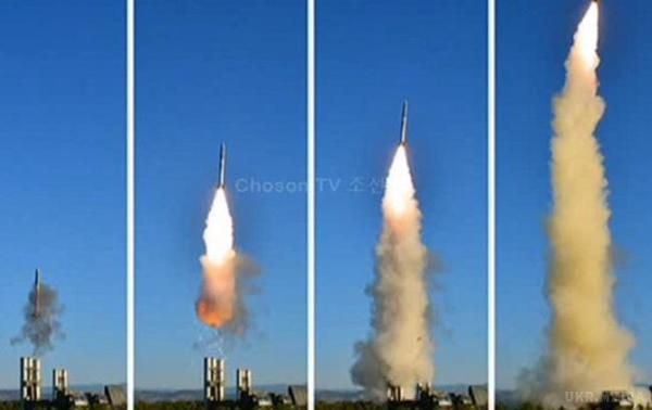 З'явилося відео випробування нової системи ППО Північної Кореї. Центральне телебачення Північної Кореї опублікував відеозапис випробувального запуску нової ракети класу "земля - повітря". 