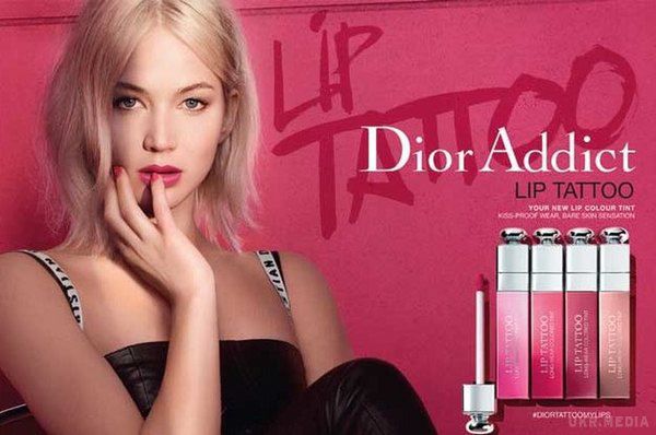 Dior представляє «тату для губ»: помаду, рівній яких ще не було!. Це безумовний must-have у косметичці кожної жінки. Dior Addict Lip Tattoo одночасно простий і революційний засіб.

