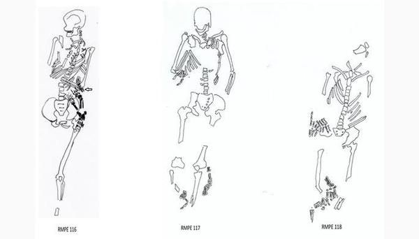 У Португалії знайшли поховання людей з відрубаними кінцівками. Археологи, які працювали в середньовічному португальському некрополі, виявили відразу три скелети молодих людей, у яких перед смертю були відрубані руки і ноги