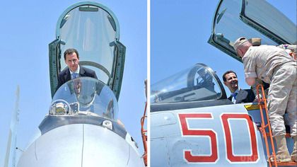 Мережу підірвало відео з Асадом на російському літаку. Президент Сирії Башар Асад відвідав російську авіабазу в Хмеймиме, де сів за штурвал одного з літаків РФ.