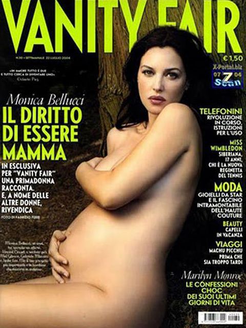 Зірки на обкладинках глянцевих журналів — голі і вагітні. Брітні Спірс, Ксенія Собчак, Моніка Беллуччі Світові знаменитості кожен рік доводять, що вагітність - це неймовірно красиво. 