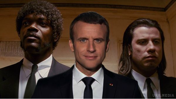 Перший офіційний знімок Макрона став новим мемом. Офіційна фотографія президента Франції Еммануеля Макрона надихнула його народ на відмінні фотожаби!