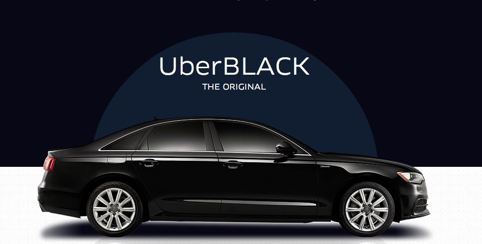 Uber запустив новий сервіс в Україні Black. Мінімальна вартість поїздки на Uber Black складе 130 гривень.