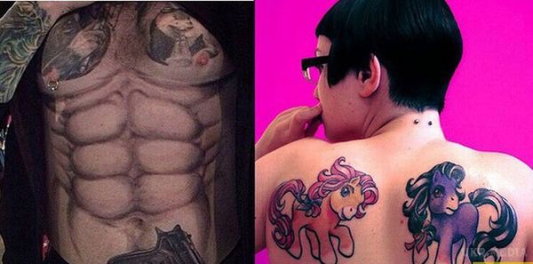 Дуже дивні татуювання для самих відчайдушних (Фото). Якщо потрапити в руки справжньому професіоналу, то малюнок на тілі може виглядати, як справжній витвір мистецтва.