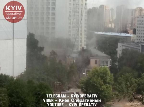 У Києві стався потужний вибух - фото. У Києві сьогодні, 8 липня, у Голосіївському районі прогримів потужний вибух