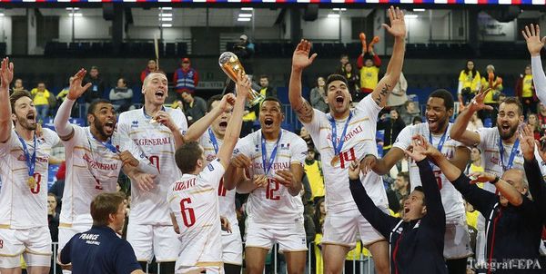 Збірна Франції стала переможцем Світової ліги з волейболу. У фіналі турніру збірна Франції обіграла команду Бразилії.