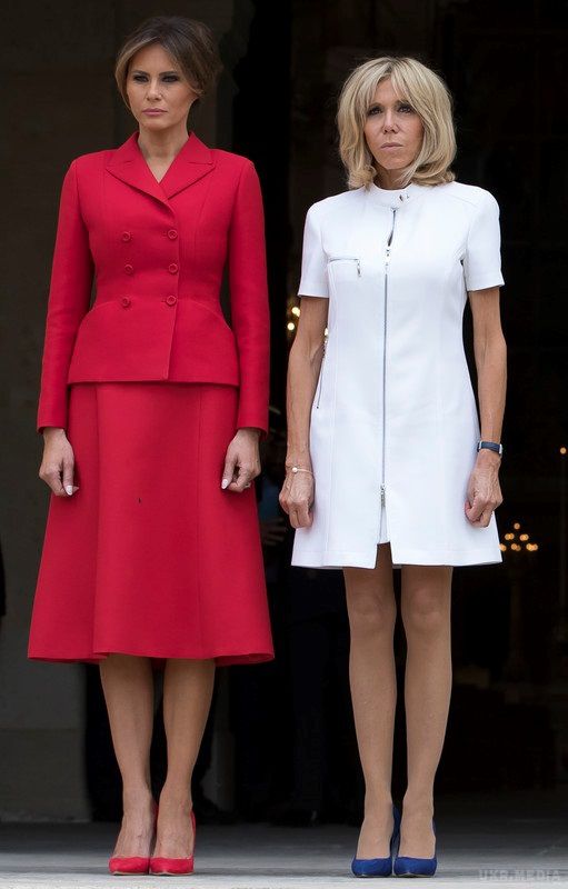 Ви в такій хорошій формі: Трамп похвалив фізичну форму дружини Макрона (фото). Американський лідер назвав першу леді Франції прекрасною.
