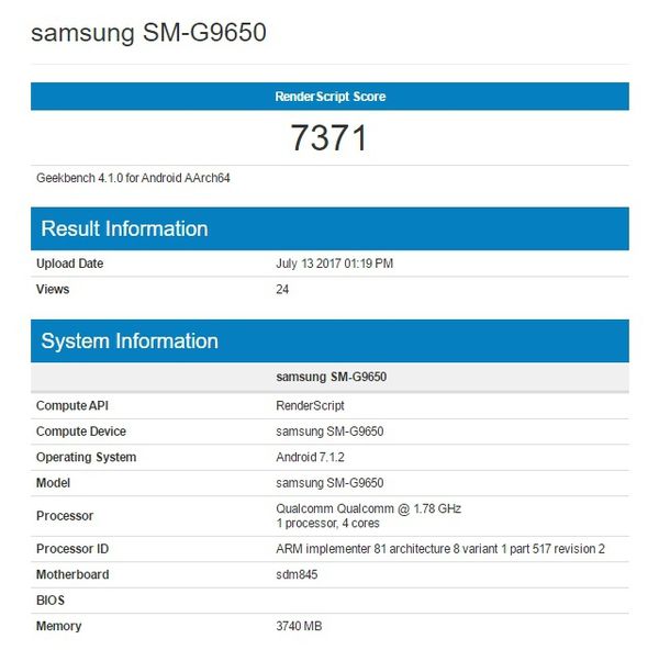 Характеристики нового Samsung Galaxy S9 'злили' у мережу. Не встиг світ побачити свіженький Galaxy S8, як компанія розробляє вже щось нове.