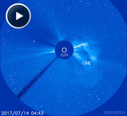 16-17 липня на Землі очікуються геомагнітні бурі. Прогнозисти NOAA повідомляють, що існує 75-відсоткова ймовірність геомагнітних бур 16 липня, коли очікується, що викид сонячної корональної маси зіткнеться з магнітним полем Землі.