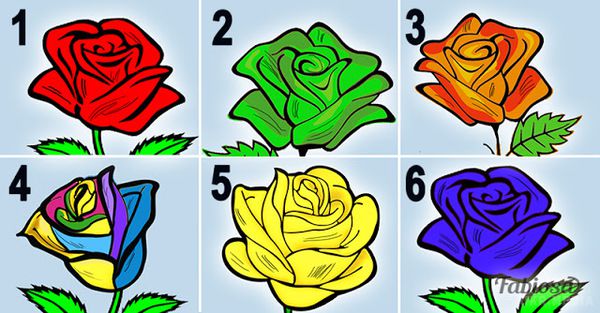 Виберіть найгарнішу троянду і дізнайтеся найкрасивіші секрети вашого характеру... Без сумніву, троянди — одні з найбільш популярних кольорів у світі. 