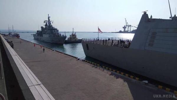 Кораблі Постійної військово-морської групи НАТО прибули в Одесу (Фото). В одеський порт прибули два кораблі постійної військово-морської групи НАТО.
