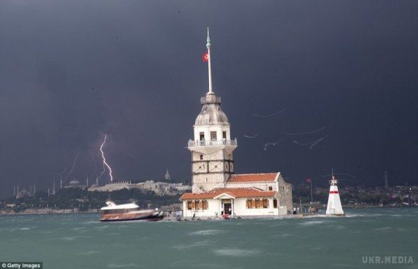 Як за 20 хвилин найсильніший ураган повністю змінив Стамбул. Найсильніший шторм, який почався в Стамбул і тривав лише 20 хвилин, паралізував рух і викликав раптові повені, 