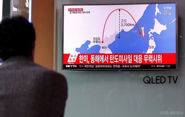 Пентагон підозрює КНДР у новому ракетному запуску. Військові США вважають, що Північна Корея провела запуск ракети з підводного човна 30 липня.