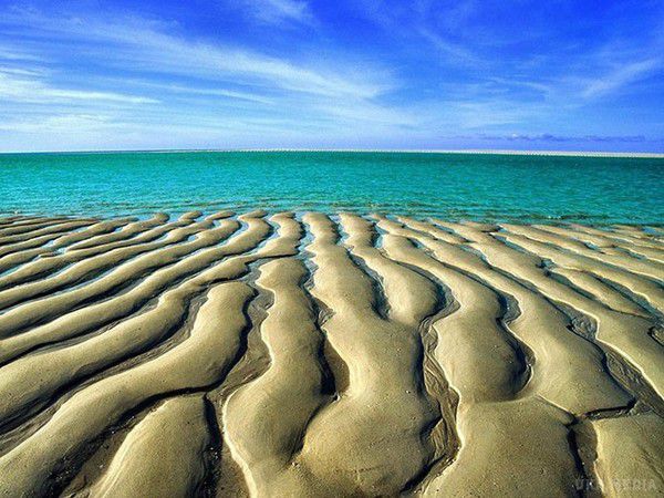 Дивовижні пляжі з білосніжним піском(фото).  Рай на землі.
