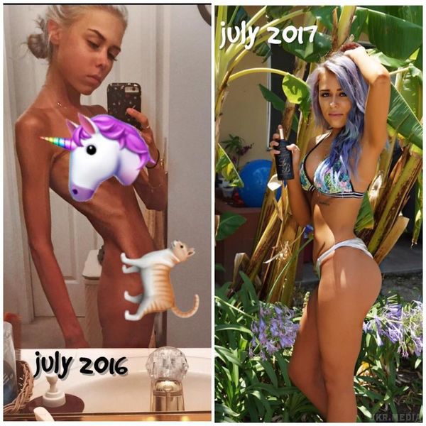 Американка підірвала Instagram, виклавши фотографії з трансформацією свого тіла (Фото). На фігуру цієї блондинки особливо приємно дивитися, коли знаєш передісторію.