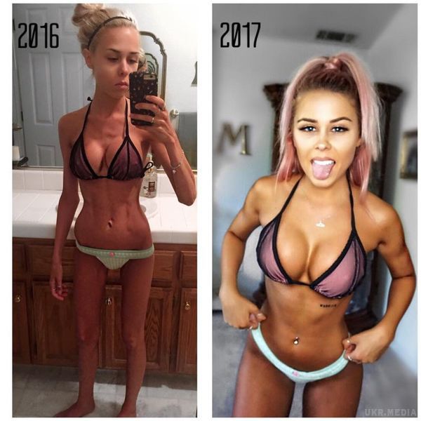 Американка підірвала Instagram, виклавши фотографії з трансформацією свого тіла (Фото). На фігуру цієї блондинки особливо приємно дивитися, коли знаєш передісторію.