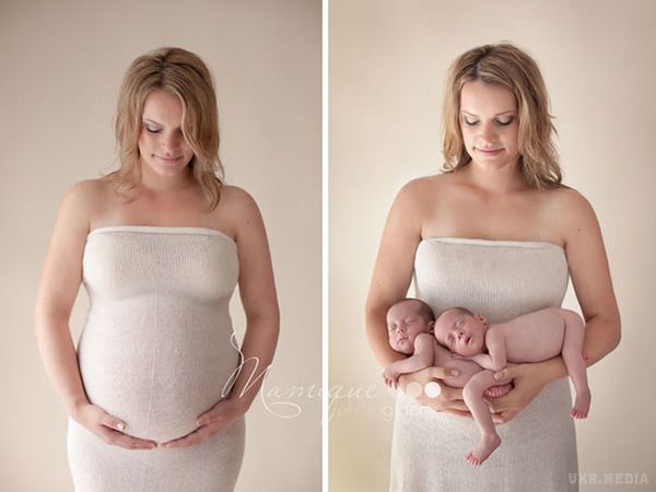 Вагітність і материнство у фотографіях до і після(Фото). Відмінний спосіб закарбувати цей чудовий час