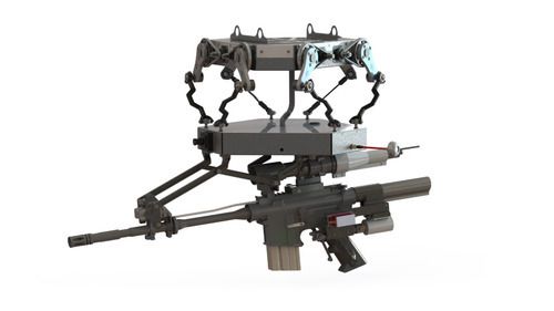 Настає ера війни дронов. TIKAD, бойовий летючий дрон нового покоління, здатний нести на борту як крупнокаліберну снайперську гвинтівку, так і кулемет, і навіть гранатомет! 