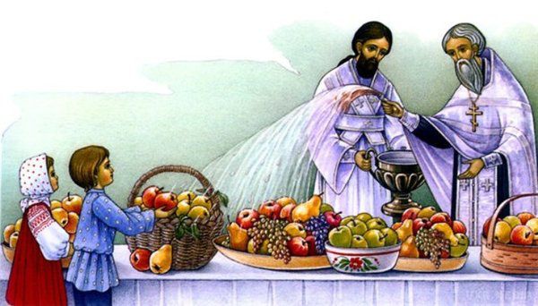 19 серпня - Преображення Господнє -  Яблучний Спас. Велике свято Преображення Господнього ще називають Яблучним Спасом.
