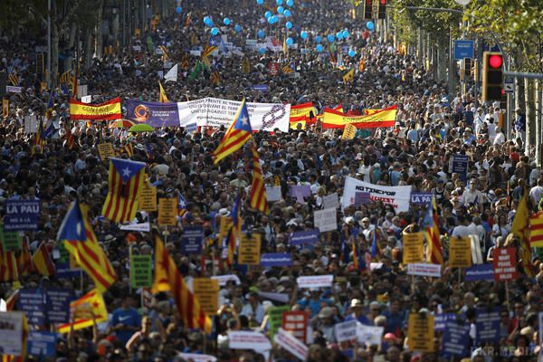 Марш проти тероризму в Барселоні. Я не боюся!