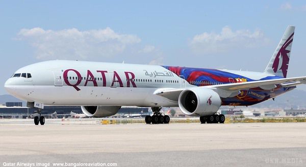 В Україну зайшла "найкраща авіакомпанія" Омеляна. Qatar Airways буде здійснювати щоденні польоти в Бориспіль з Дохи.